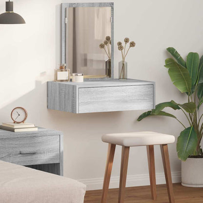 Tavolo Da Trucco Marrone Legno Multistrato