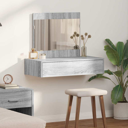Tavolo Da Trucco Marrone Legno Multistrato