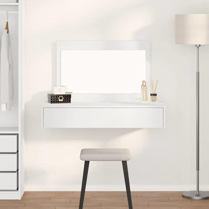 Tavolo Da Trucco Marrone Legno Multistrato