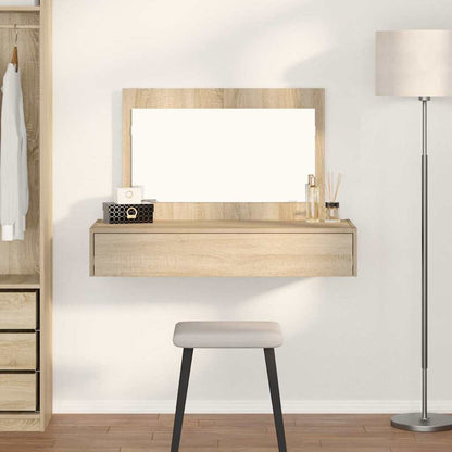 Tavolo Da Trucco Marrone Legno Multistrato