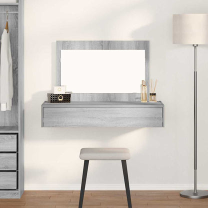 Tavolo Da Trucco Marrone Legno Multistrato