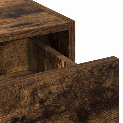 Tavolo Da Trucco Marrone Legno Multistrato