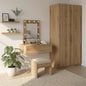 Tavolo Da Trucco Marrone Legno Multistrato