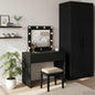 Tavolo Da Trucco Marrone Legno Multistrato