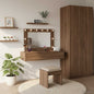 Tavolo Da Trucco Marrone Legno Multistrato