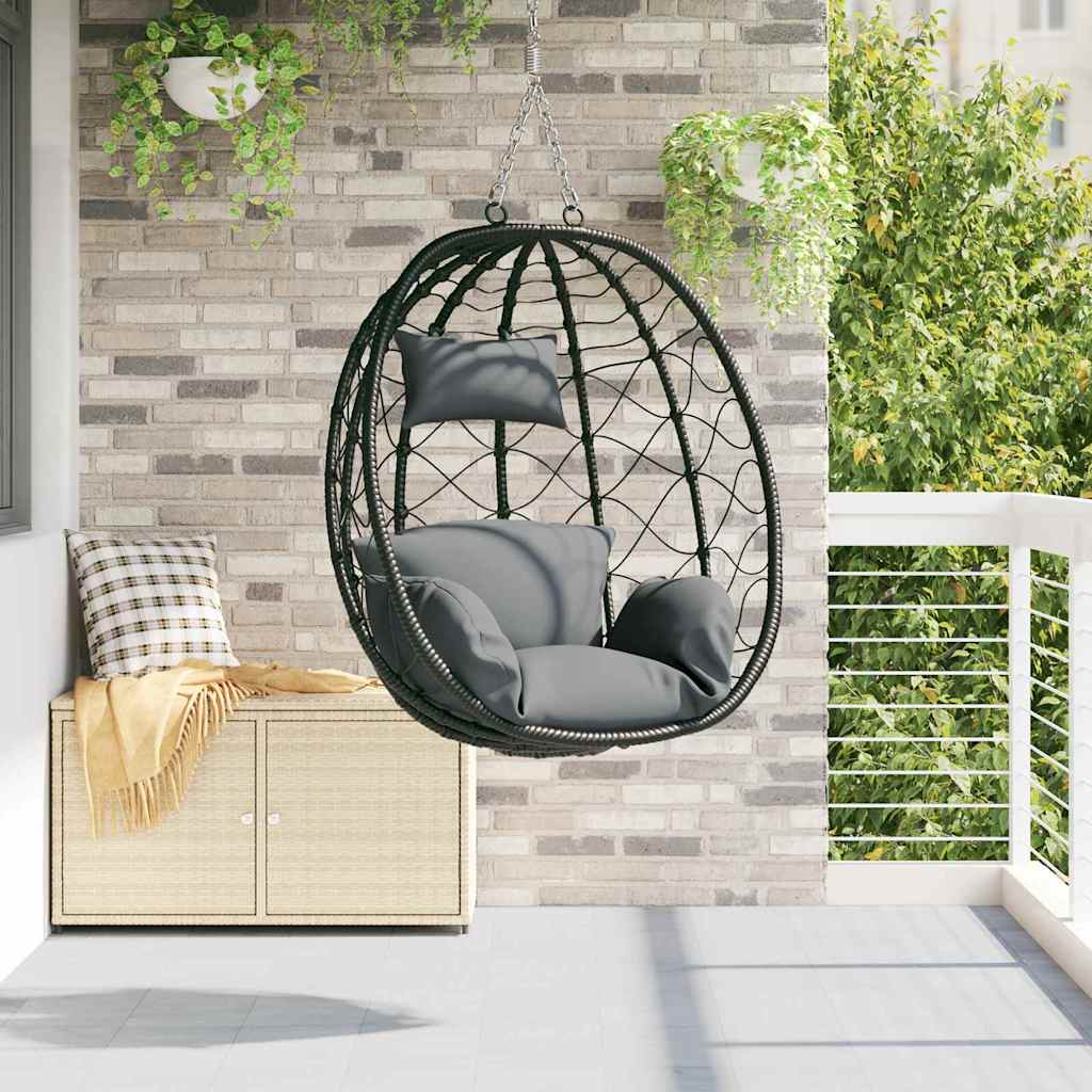 Sedia Uovo Sospesa 91,5 X 54,5 X 107 Cm Polyrattan