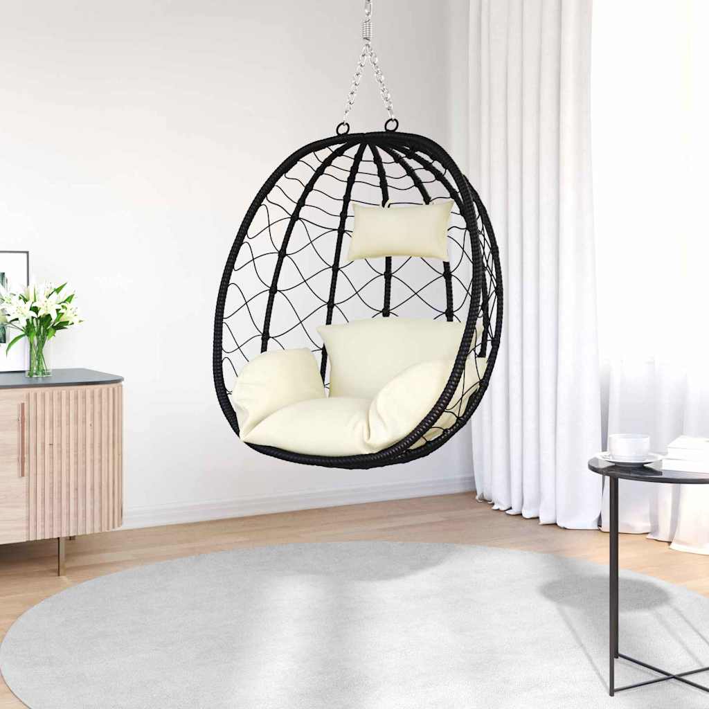 Sedia Uovo Sospesa 91,5 X 54,5 X 107 Cm Polyrattan