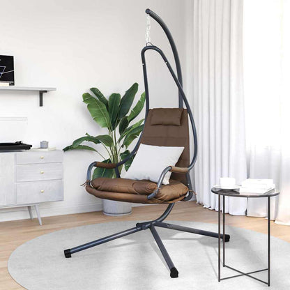 Sedia Uovo Sospesa 94 X 107 X 196,5 Cm Acciaio