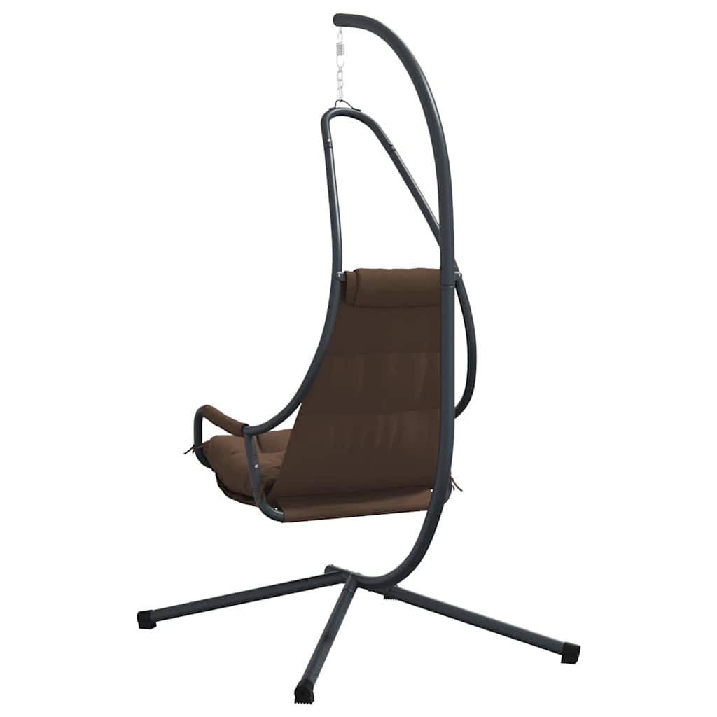 Sedia Uovo Sospesa 94 X 107 X 196,5 Cm Acciaio