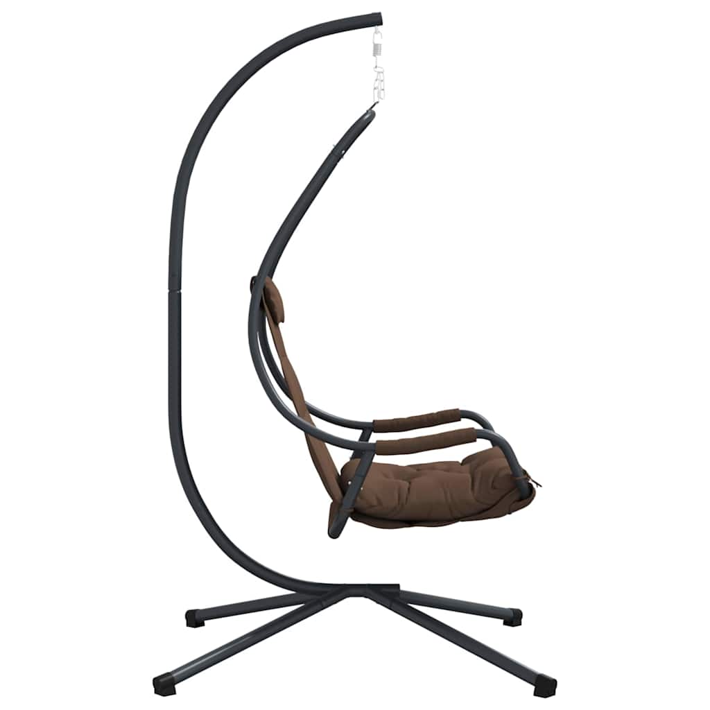 Sedia Uovo Sospesa 94 X 107 X 196,5 Cm Acciaio