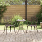Sedia Da Giardino 2 Pcs 53 X 51 X 88,5Cm Alluminio