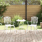 Sedia Da Giardino 2 Pcs 53 X 51 X 88,5Cm Alluminio