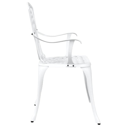 Sedia Da Giardino 2 Pcs 53 X 51 X 88,5Cm Alluminio