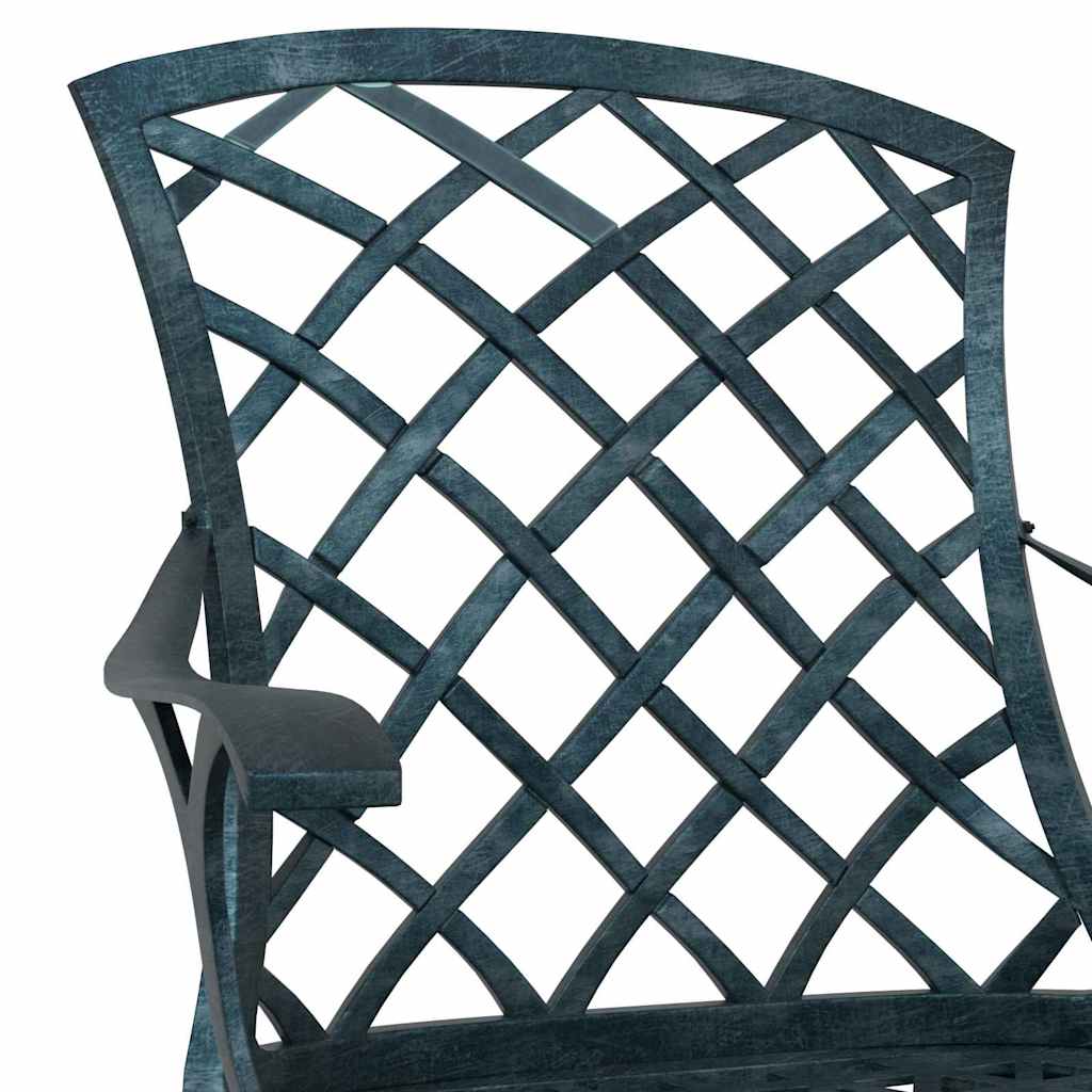 Sedia Da Giardino 4 Pcs 61 X 60,5 X 93Cm Alluminio