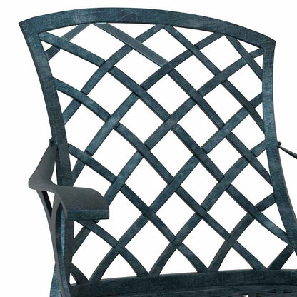Sedia Da Giardino 4 Pcs 61 X 60,5 X 93Cm Alluminio