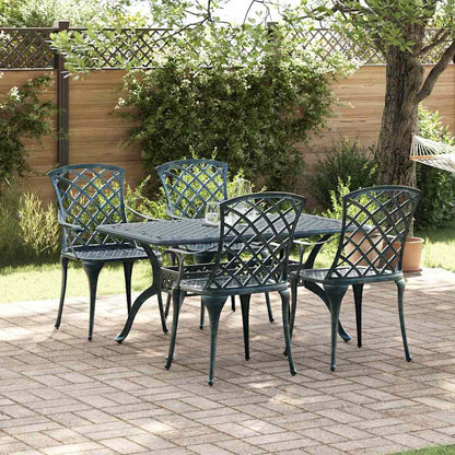 Sedia Da Giardino 4 Pcs 61 X 60,5 X 93Cm Alluminio