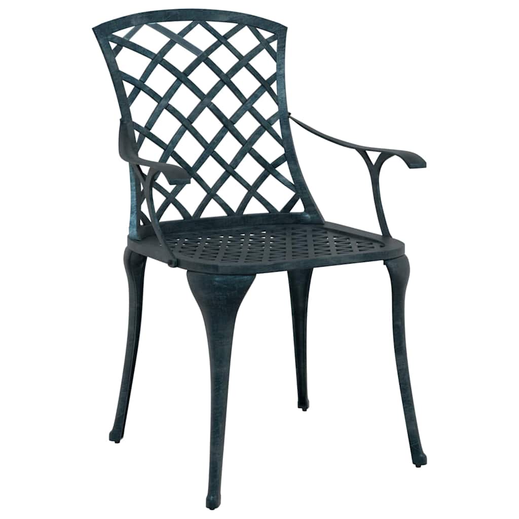 Sedia Da Giardino 4 Pcs 61 X 60,5 X 93Cm Alluminio