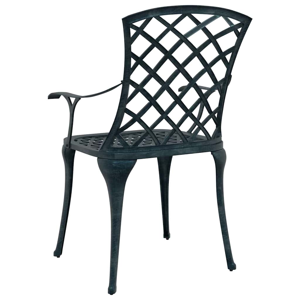 Sedia Da Giardino 4 Pcs 61 X 60,5 X 93Cm Alluminio