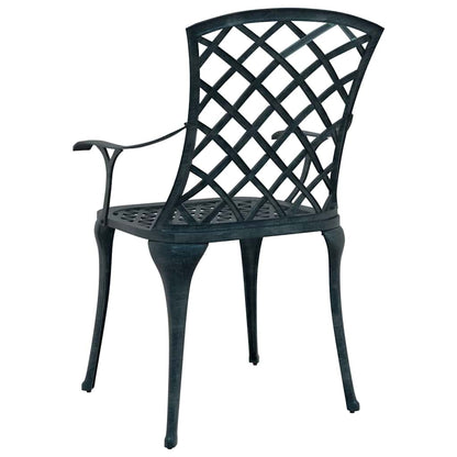Sedia Da Giardino 4 Pcs 61 X 60,5 X 93Cm Alluminio