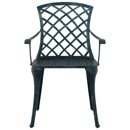 Sedia Da Giardino 4 Pcs 61 X 60,5 X 93Cm Alluminio