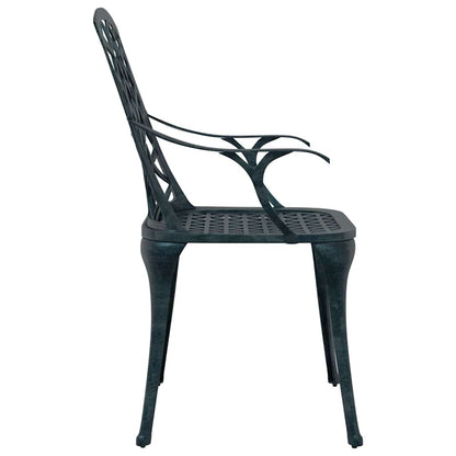 Sedia Da Giardino 4 Pcs 61 X 60,5 X 93Cm Alluminio