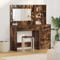 Tavolo Da Trucco Con Cassetto Grigio Chiaro 78.5 X 41 X 135 Cm