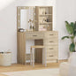 Tavolo Da Trucco Con Cassetto 2 Pcs Marrone 50 X 41 X 135 Cm