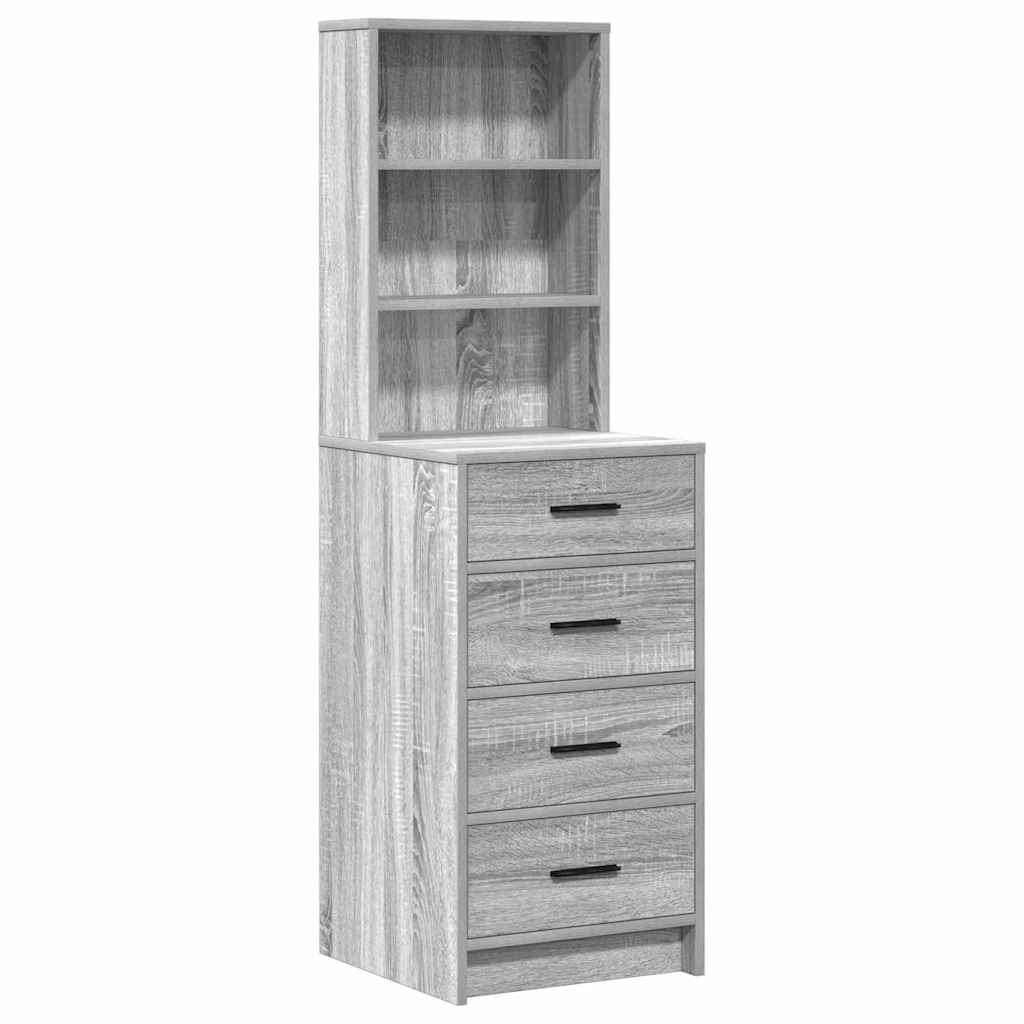 Tavolo Da Trucco 3 Pcs Legno Multistrato