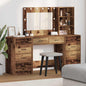 Tavolo Da Trucco 3 Pcs Legno Multistrato
