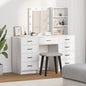 Tavolo Da Trucco Con Cassetto 3 Pcs Marrone Legno Multistrato