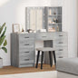 Tavolo Da Trucco Con Cassetto 3 Pcs Marrone Legno Multistrato