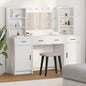 Set Da Tavolo Da Trucco Con Led 3 Pcs
