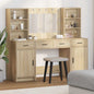 Set Da Tavolo Da Trucco Con Led 3 Pcs