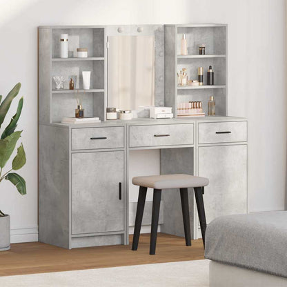 Set Da Tavolo Da Trucco Con Led 3 Pcs