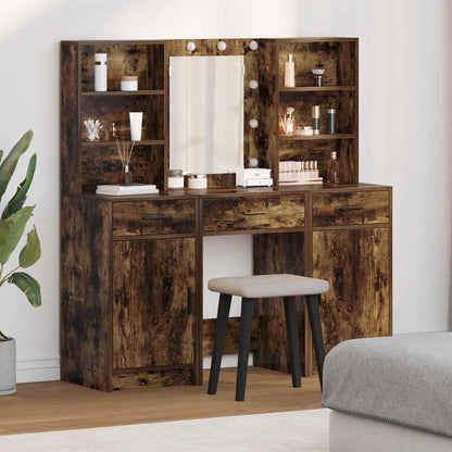 Set Da Tavolo Da Trucco Con Led 3 Pcs