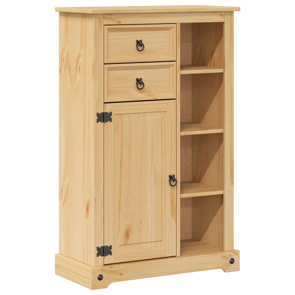 Set Mobili Da Bagno 2 Pz Corona In Legno Massello Di Pino