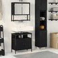 Set Mobili Da Bagno 2 Pz In Legno Multistrato