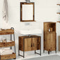 Set Mobili Da Bagno 2 Pz In Legno Multistrato
