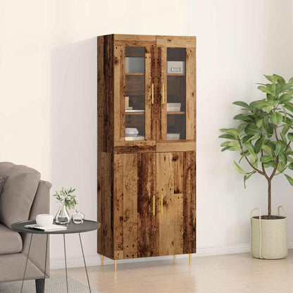 Credenza 69,5X34X180 Cm In Legno Multistrato