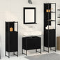 Set Mobili Da Bagno 4 Pz In Legno Multistrato
