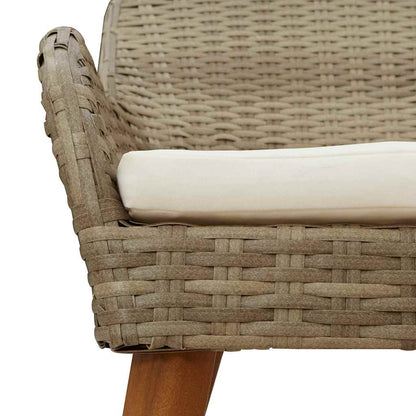 Sedia Da Giardino 2 Pcs 62,5 X 55 X 82 Cm Polyrattan