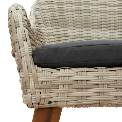 Sedia Da Giardino 2 Pcs 62,5 X 55 X 82 Cm