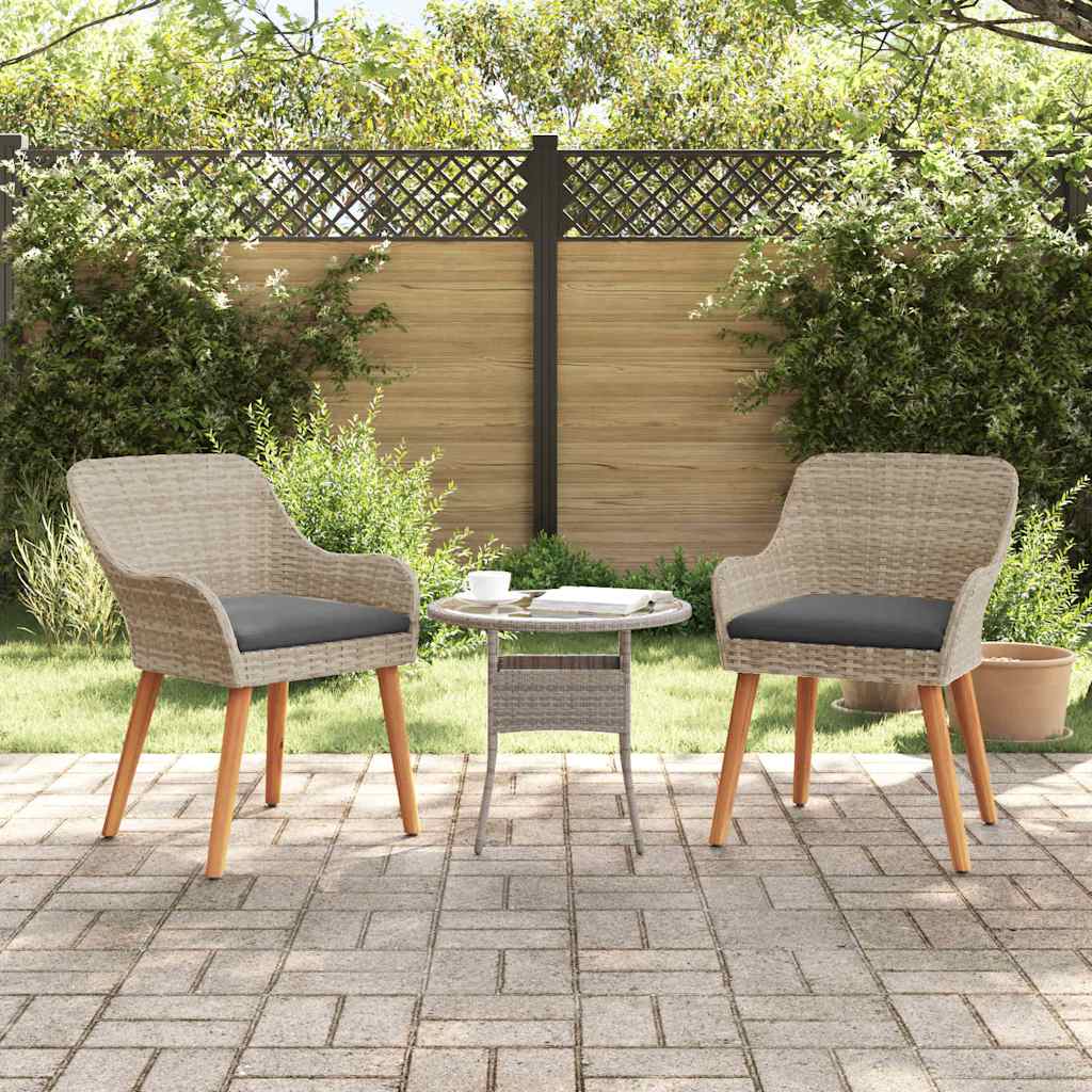 Sedia Da Giardino 2 Pcs 62,5 X 55 X 82 Cm