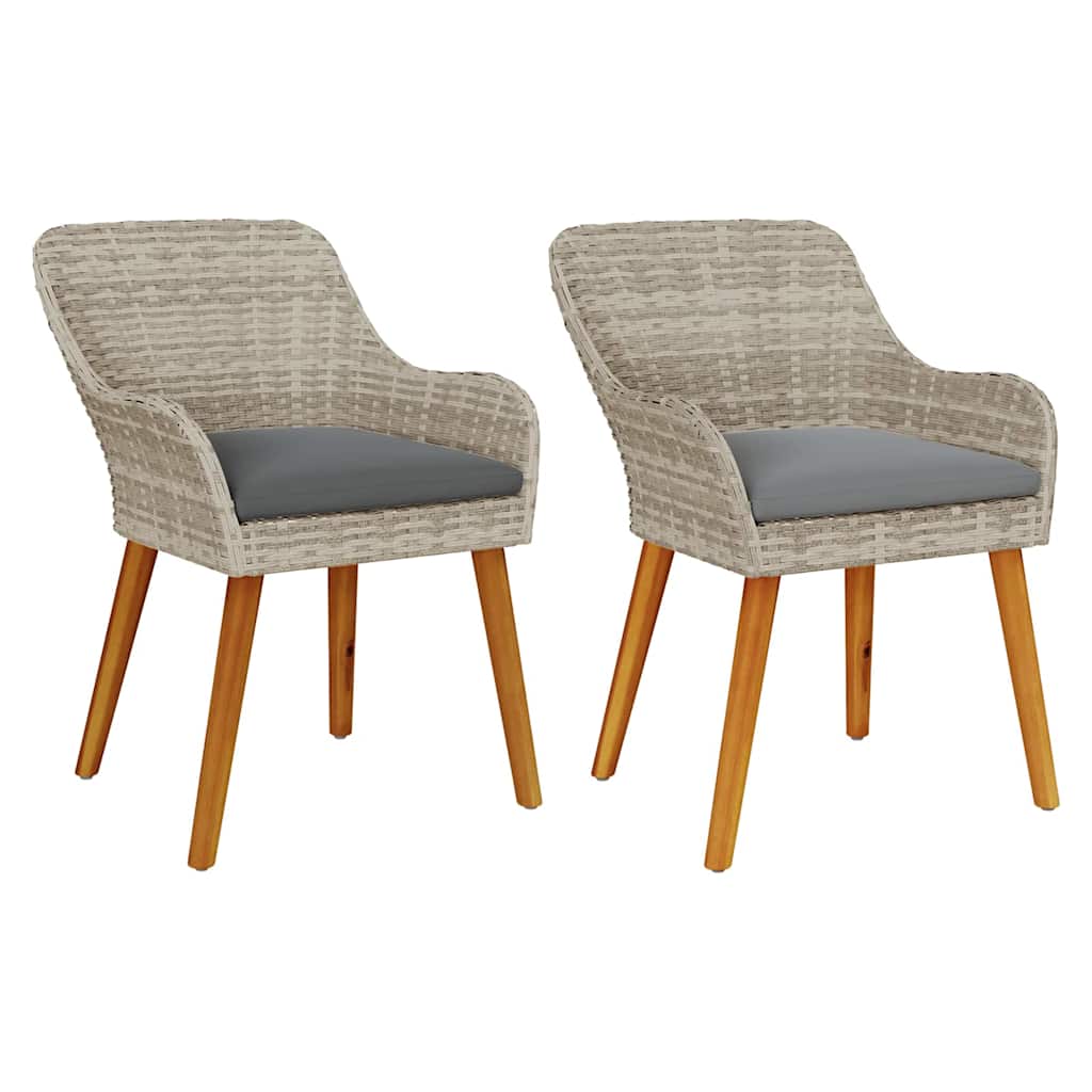 Sedia Da Giardino 2 Pcs 62,5 X 55 X 82 Cm