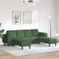 Divano 250 X 188 X 76 Cm Tessuto In Cords