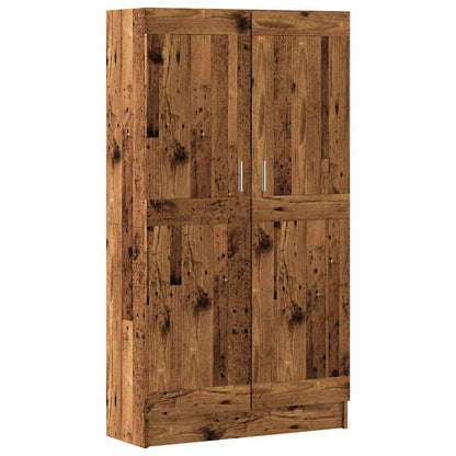 Libreria Legno Antico 82,5X30,5X150 Cm In Legno Multistrato Bianco