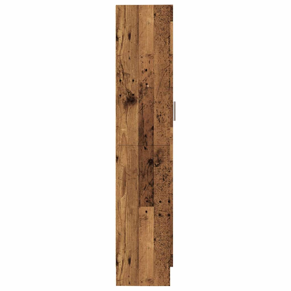 Libreria Legno Antico 82,5X30,5X150 Cm In Legno Multistrato Bianco