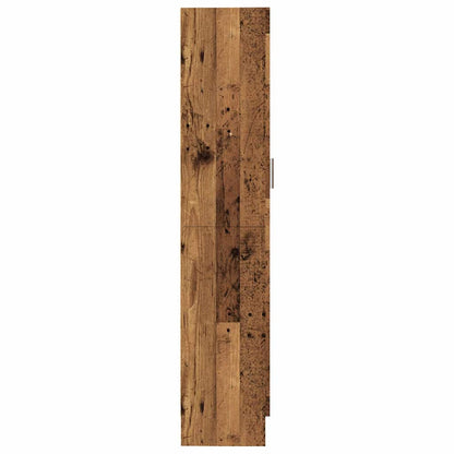 Libreria Legno Antico 82,5X30,5X150 Cm In Legno Multistrato Bianco