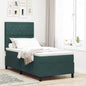 Letto A Sorgente Led Con Materasso Velluto