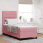 Letto A Sorgente Led Con Materasso Velluto